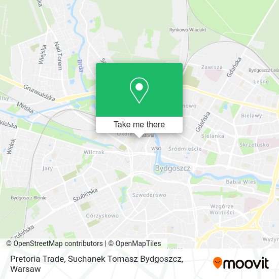 Pretoria Trade, Suchanek Tomasz Bydgoszcz map