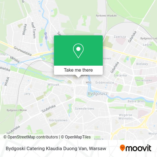 Bydgoski Catering Klaudia Duong Van map