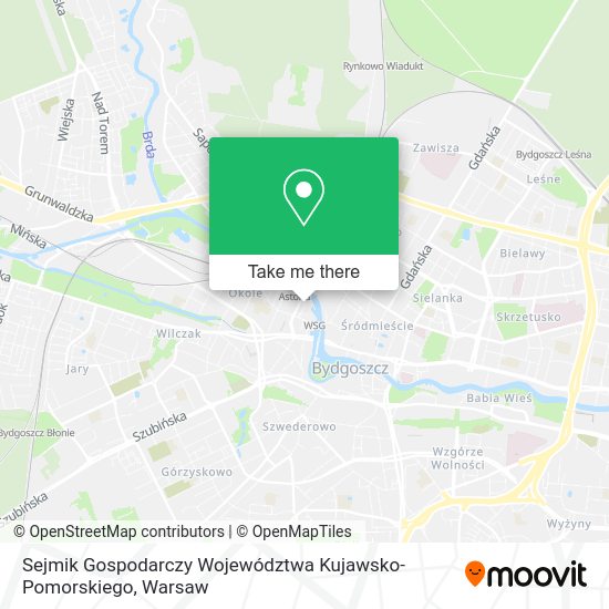 Карта Sejmik Gospodarczy Województwa Kujawsko-Pomorskiego