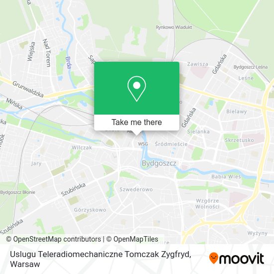 Uslugu Teleradiomechaniczne Tomczak Zygfryd map