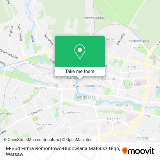 M-Bud Firma Remontowo-Budowlana Mateusz Głąb map