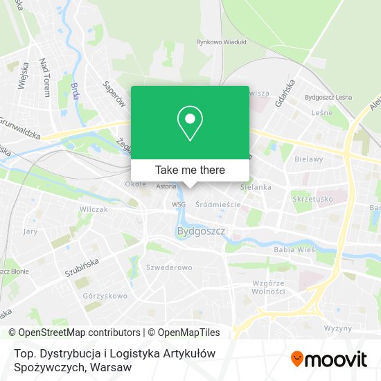 Top. Dystrybucja i Logistyka Artykułów Spożywczych map