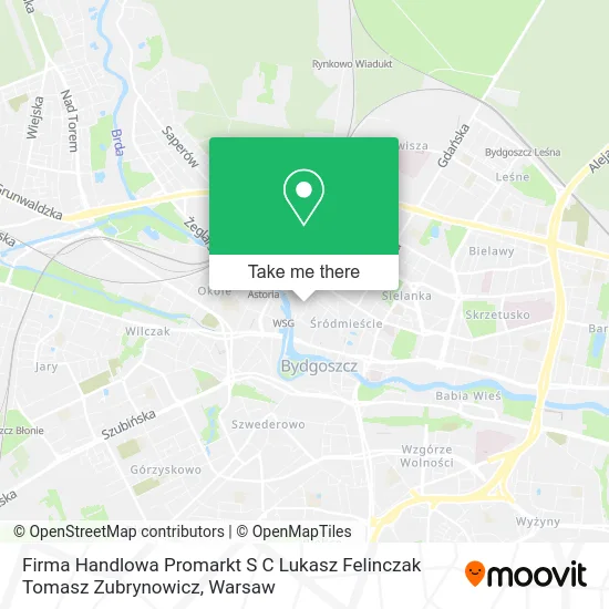 Firma Handlowa Promarkt S C Lukasz Felinczak Tomasz Zubrynowicz map