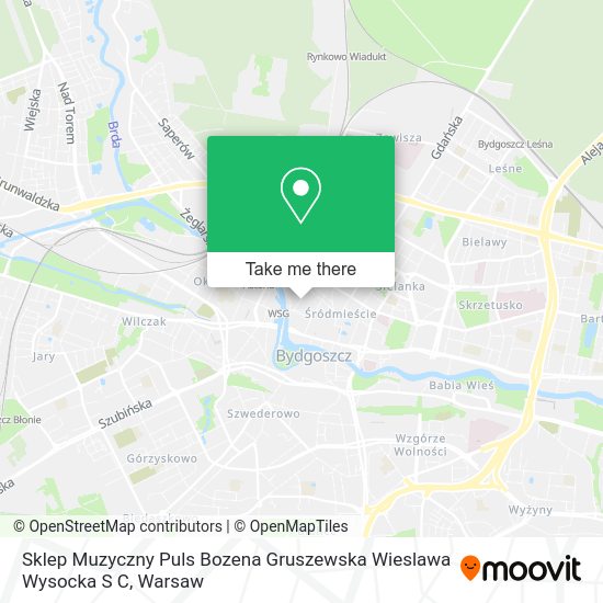 Sklep Muzyczny Puls Bozena Gruszewska Wieslawa Wysocka S C map