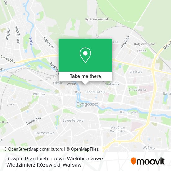 Rawpol Przedsiębiorstwo Wielobranżowe Włodzimierz Różewicki map