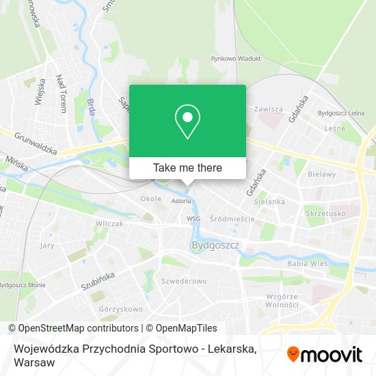 Wojewódzka Przychodnia Sportowo - Lekarska map