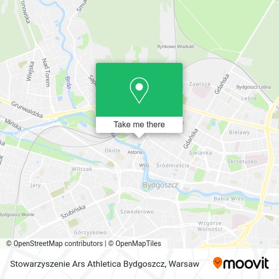 Stowarzyszenie Ars Athletica Bydgoszcz map