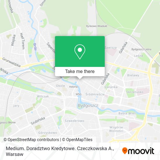 Medium. Doradztwo Kredytowe. Czeczkowska A. map