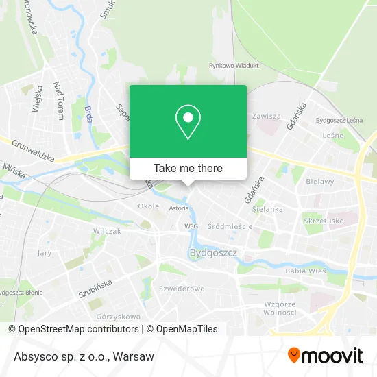 Карта Absysco sp. z o.o.