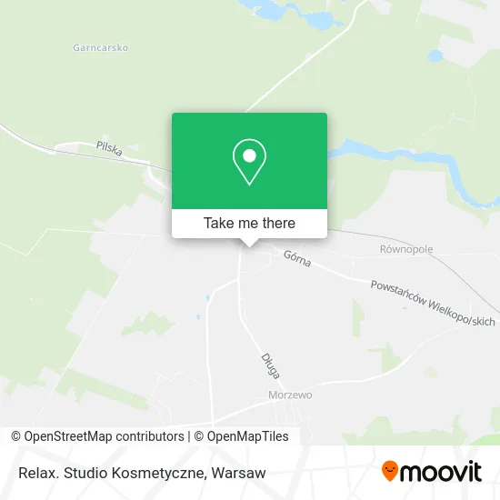 Карта Relax. Studio Kosmetyczne