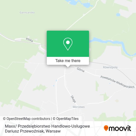 Maxx/ Przedsiębiorstwo Handlowo-Usługowe Dariusz Przewoźniak map