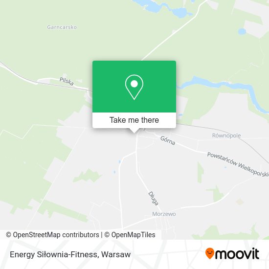 Energy Siłownia-Fitness map