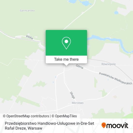 Przedsiębiorstwo Handlowo-Usługowe in-Dre-Set Rafał Dreze map