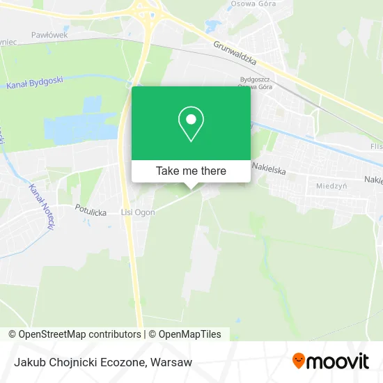 Jakub Chojnicki Ecozone map