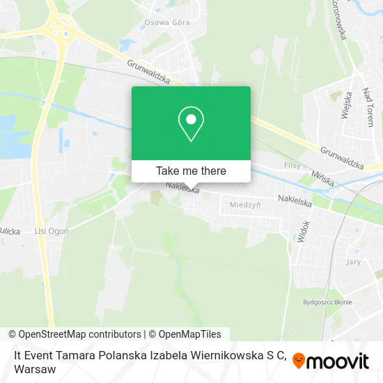 It Event Tamara Polanska Izabela Wiernikowska S C map