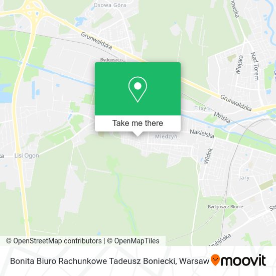 Bonita Biuro Rachunkowe Tadeusz Boniecki map