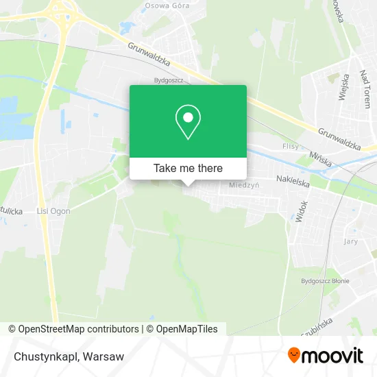 Карта Chustynkapl