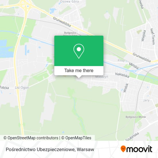 Pośrednictwo Ubezpieczeniowe map