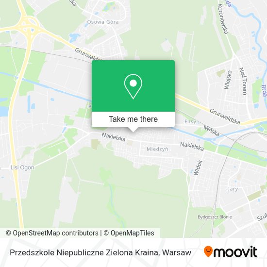 Przedszkole Niepubliczne Zielona Kraina map