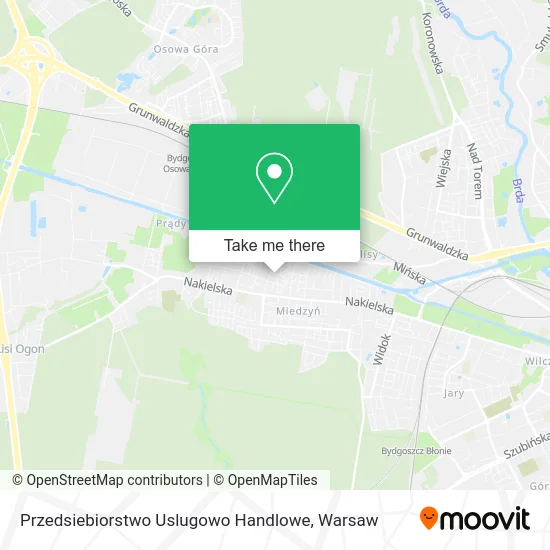 Карта Przedsiebiorstwo Uslugowo Handlowe