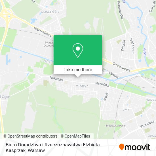 Biuro Doradztwa i Rzeczoznawstwa Elżbieta Kasprzak map