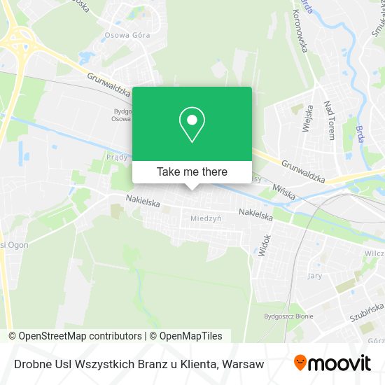 Drobne Usl Wszystkich Branz u Klienta map