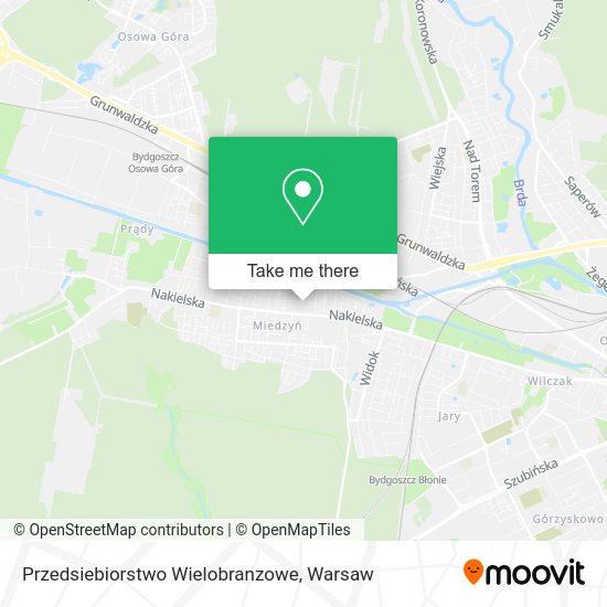 Przedsiebiorstwo Wielobranzowe map