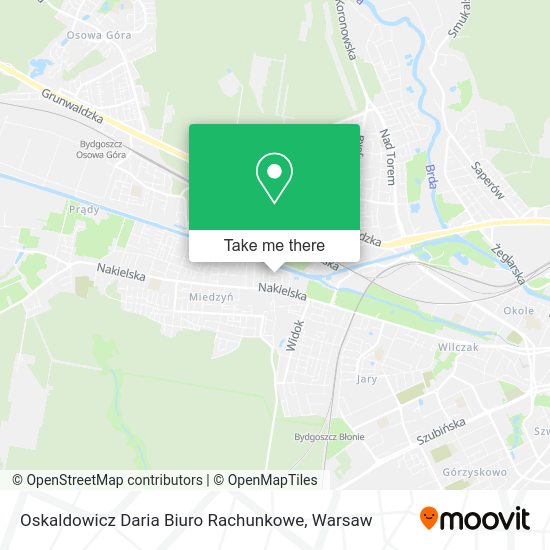 Oskaldowicz Daria Biuro Rachunkowe map