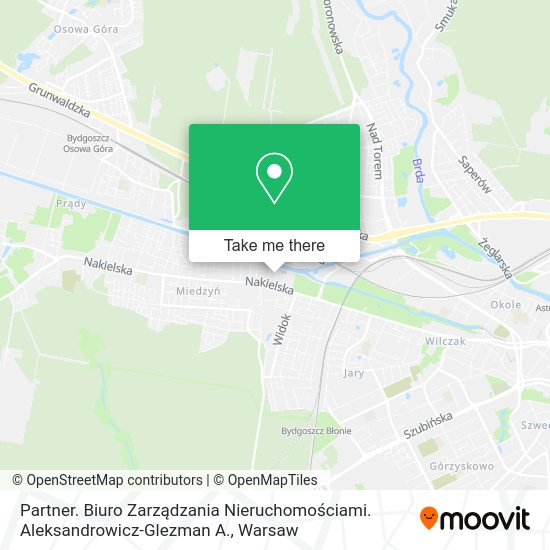 Partner. Biuro Zarządzania Nieruchomościami. Aleksandrowicz-Glezman A. map