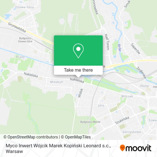 Myco Inwert Wójcik Marek Kopiński Leonard s.c. map