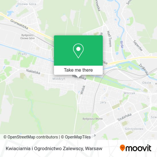 Kwiaciarnia i Ogrodnictwo Zalewscy map