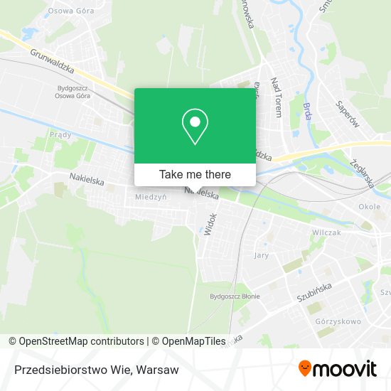 Przedsiebiorstwo Wie map