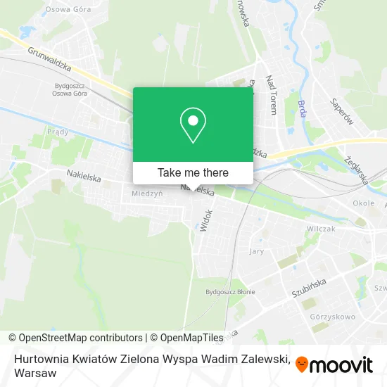 Карта Hurtownia Kwiatów Zielona Wyspa Wadim Zalewski