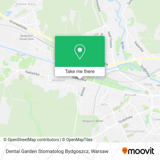 Dental Garden Stomatolog Bydgoszcz map