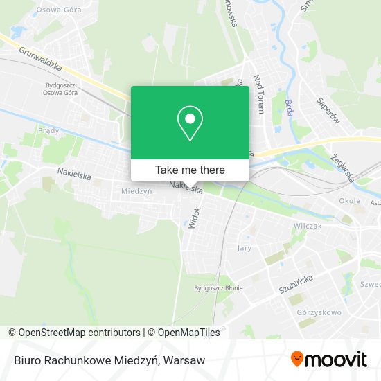 Biuro Rachunkowe Miedzyń map