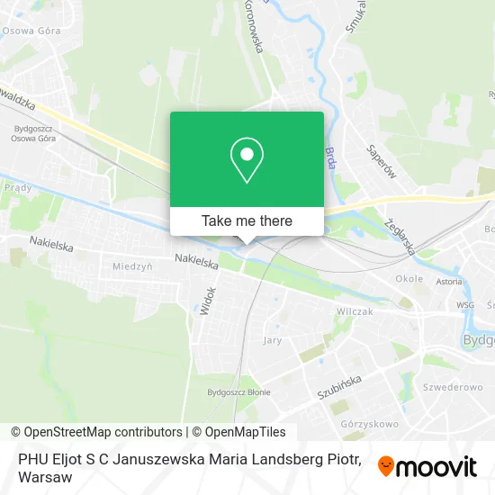 Карта PHU Eljot S C Januszewska Maria Landsberg Piotr