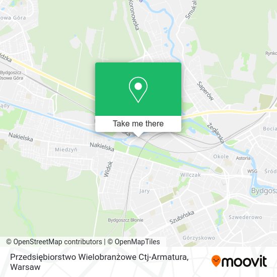 Przedsiębiorstwo Wielobranżowe Ctj-Armatura map