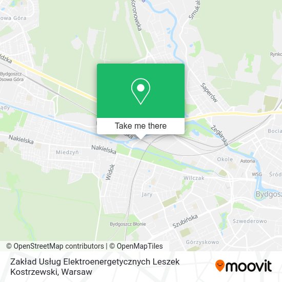 Zakład Usług Elektroenergetycznych Leszek Kostrzewski map