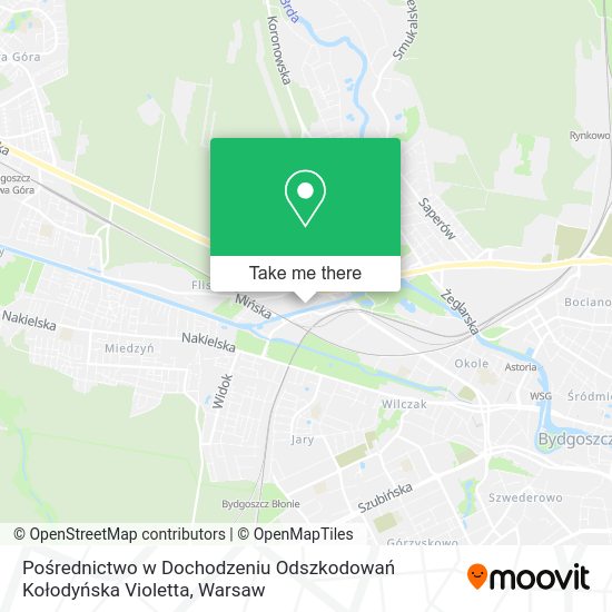 Pośrednictwo w Dochodzeniu Odszkodowań Kołodyńska Violetta map