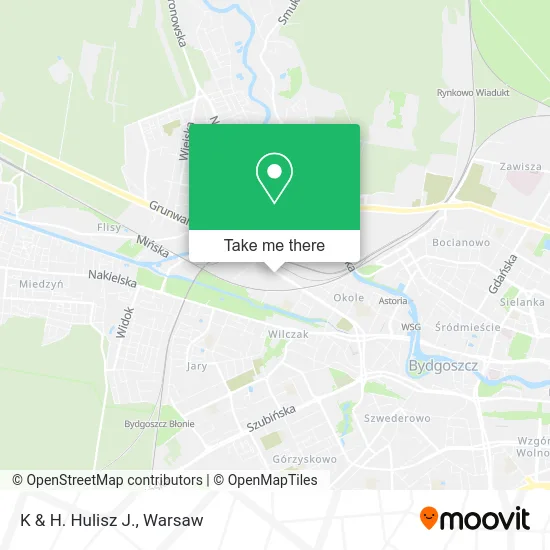 Карта K & H. Hulisz J.