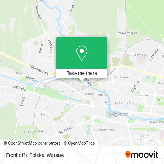 Fronhoffs Polska map