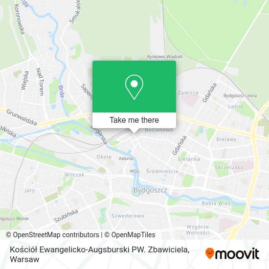 Kościół Ewangelicko-Augsburski PW. Zbawiciela map