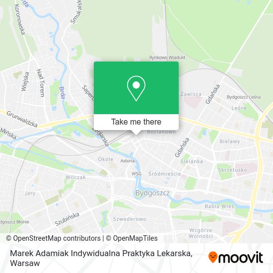 Marek Adamiak Indywidualna Praktyka Lekarska map