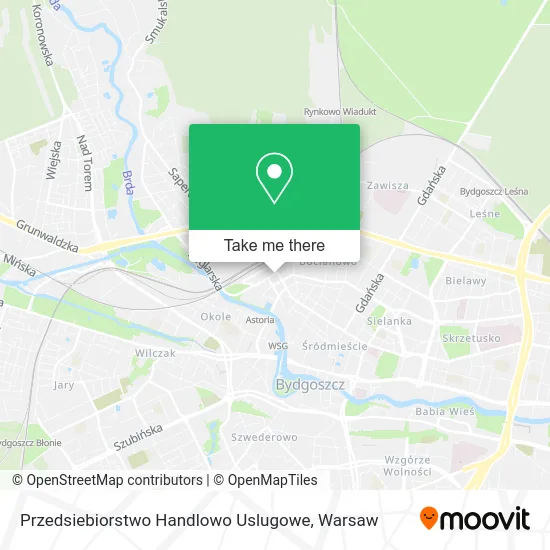 Карта Przedsiebiorstwo Handlowo Uslugowe