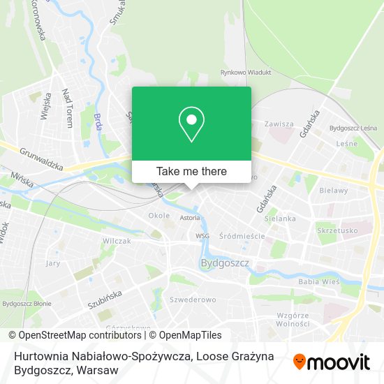 Hurtownia Nabiałowo-Spożywcza, Loose Grażyna Bydgoszcz map