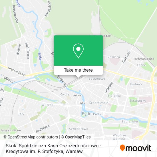 Skok. Spółdzielcza Kasa Oszczędnościowo - Kredytowa im. F. Stefczyka map