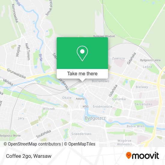 Coffee 2go map