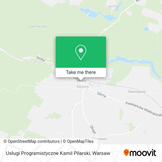 Usługi Programistyczne Kamil Pilarski map