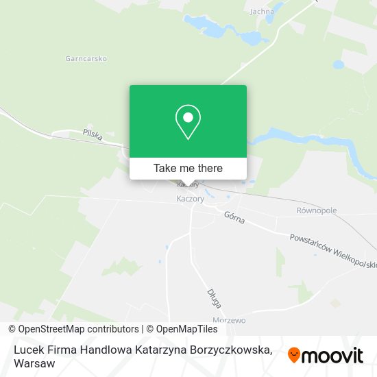 Lucek Firma Handlowa Katarzyna Borzyczkowska map