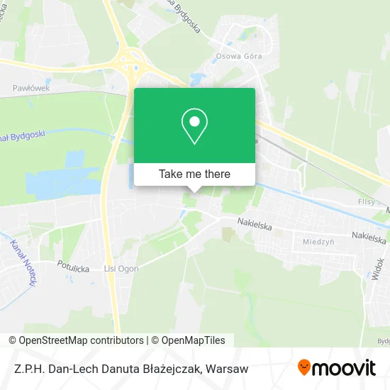 Карта Z.P.H. Dan-Lech Danuta Błażejczak